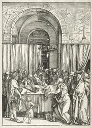 Vita della Vergine: Rifiuto del sacrificio di Gioacchino
