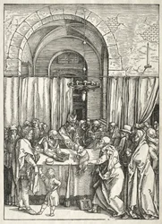 Vita della Vergine: Rifiuto del sacrificio di Gioacchino, 1504-1505