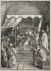 Vita della Vergine: La morte della Vergine, 1504-1505