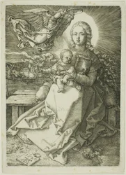 Madonna incoronata da un angelo