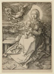 Madonna incoronata da un angelo