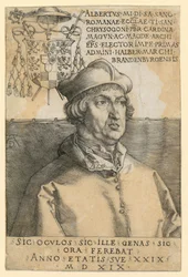 Ritratto del cardinale Albrecht di Brandeburgo