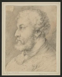 Ritratto di profilo di Raymund Fugger?