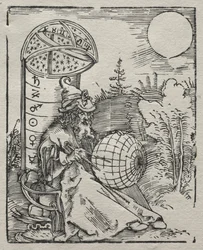 Tolomeo con il globo celeste, 1504