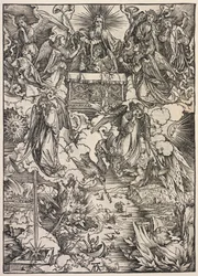 Rivelazione di San Giovanni: Sette angeli con trombe, 1511