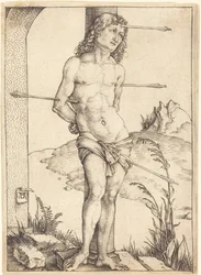 San Sebastiano legato alla colonna