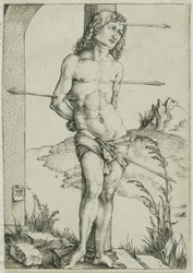 San Sebastiano legato alla colonna