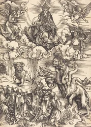 La bestia con due corna come un agnello, probabilmente c. 1496-1498