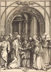 Il fidanzamento della Vergine, c. 1504