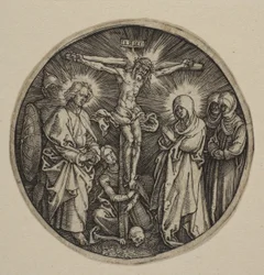 La crocifissione (tondo)