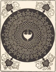 Il primo nodo (con uno scudo a forma di cuore)
