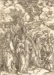 I quattro angeli che tengono i venti, 1498