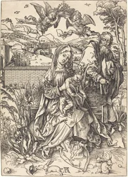 La Sacra Famiglia con le Tre Lepri