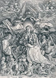 La Santa Vergine come Regina degli Angeli, 1518 1906