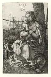 La Madonna seduta vicino all