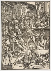 Il martirio di San Giovanni, da L