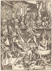 Il martirio di San Giovanni Evangelista