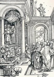 La Presentazione della Vergine al Tempio, 1506 1906