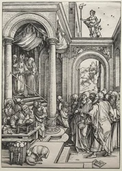 La Presentazione della Vergine al Tempio, c. 1502-1503