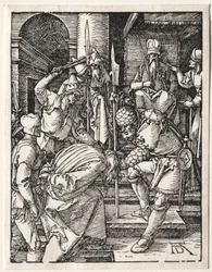 La Piccola Passione: Cristo davanti ad Anna, 1509-1511