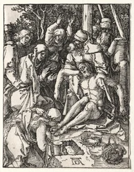 La Piccola Passione: Lamentazione, c. 1509-1510