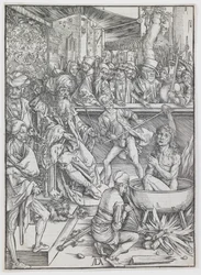 Il martirio di san Giovanni Evangelista, dalla serie «L