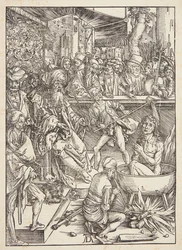 La tortura di San Giovanni Evangelista
