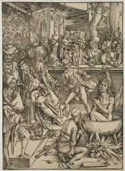 La tortura di San Giovanni Evangelista