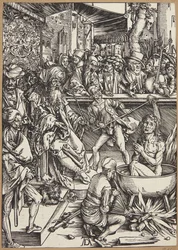 La tortura di San Giovanni Evangelista
