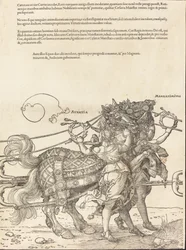 Il Carro Trionfale di Massimiliano I Il Grande Carro Trionfale [tavola 7 di 8]