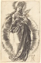 La Vergine e il Bambino su una Mezzaluna con una Corona Stellata