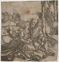 La coppia male assortita, c. 1495