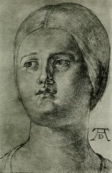 Testa di donna veneziana