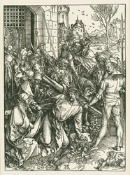 Cristo portacroce, 1498-99 circa (xilografia)