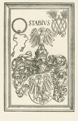 Stemma di Johannes Stabius, 1514 circa (xilografia)