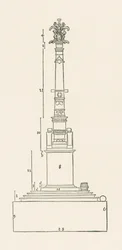 Colonna commemorativa della vittoria contro il "mechtig leut".