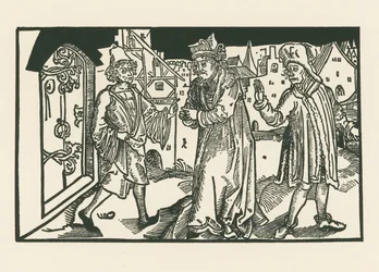 Davus, Simo e Chremes, 1492-93 circa (xilografia)