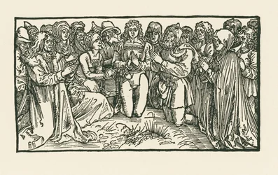 Uomini e donne in preghiera