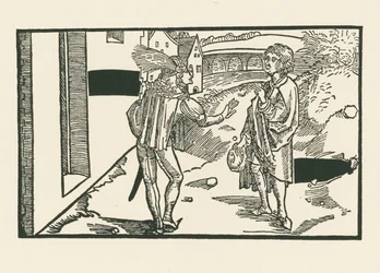 Fedria e Parmeno, 1492-93 circa (xilografia)