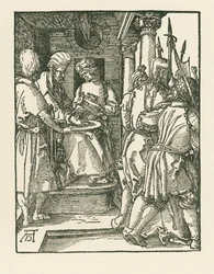 Pilato si lava le mani, 1509 circa (xilografia)