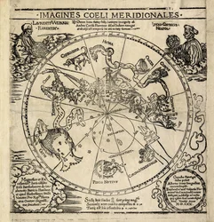 Emisfero celeste meridionale, "Imagines Coeli Meridionales".