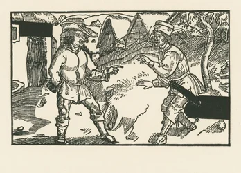 Sciro e Chremes, 1492-93 circa (xilografia)