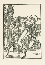 Il battesimo di Cristo nel fiume Giordano