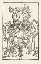 Lo stemma di Florian Waldauf von Waldenstein