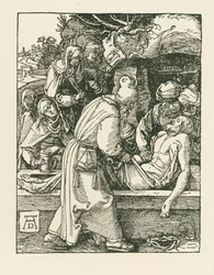 La sepoltura, 1509-10 circa (xilografia)