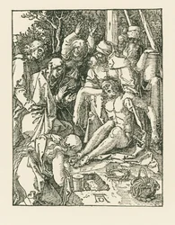 Compianto per Cristo, 1509-10 circa (xilografia)