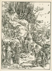 Il martirio dei diecimila, 1496 circa (xilografia)