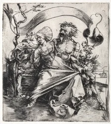 Il rapitore, c. 1495 (incisione)