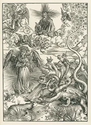 La Donna vestita di sole e il Drago a sette teste. L