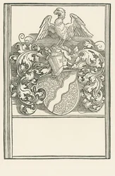 Lo stemma di Michael Behaim, 1518-20 circa (xilografia)